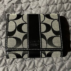 Coach Monochrome Signature Wallet